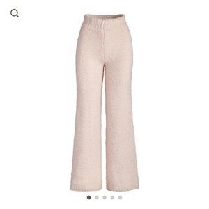 Barley used pink Skims sherpa pants